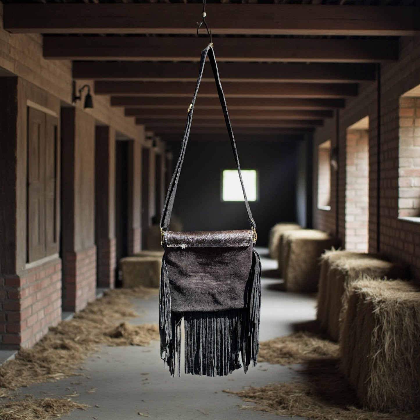 Danny Suede Hide Bag A