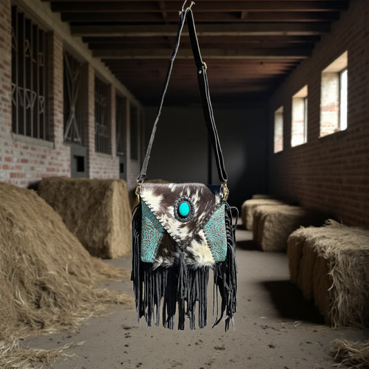 Danny Suede Hide Bag A