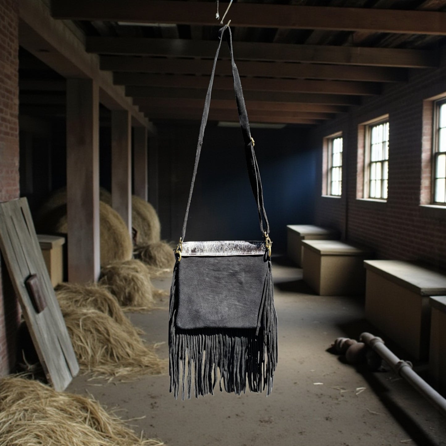 Danny Suede Hide Bag B