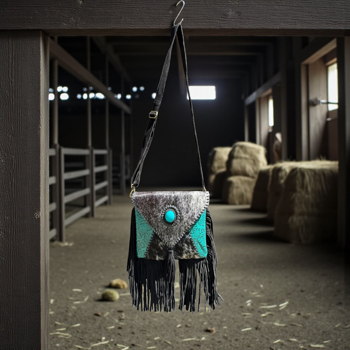 Danny Suede Hide Bag B