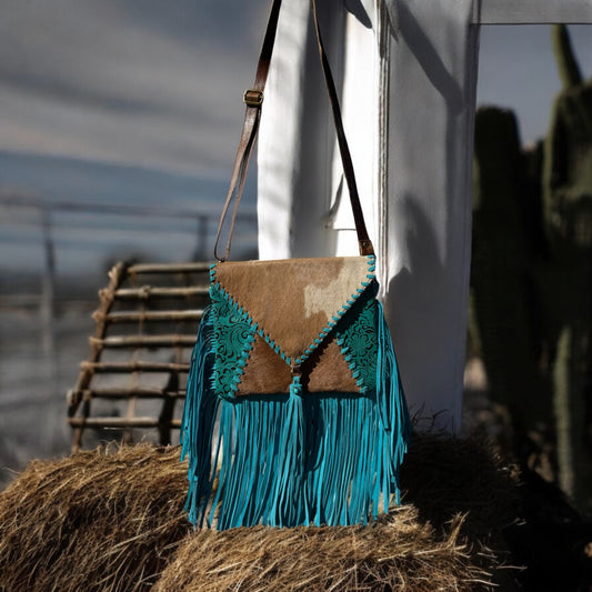 Hannah Blue Shoulder Bag 3