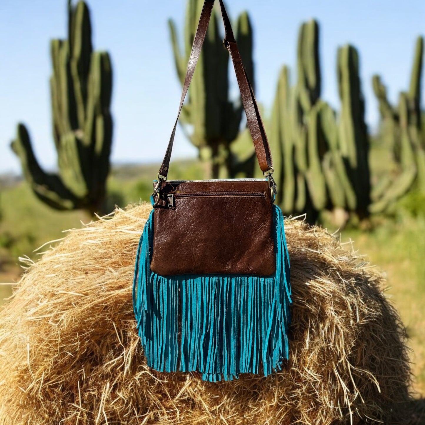 Hannah Blue Shoulder Bag 2