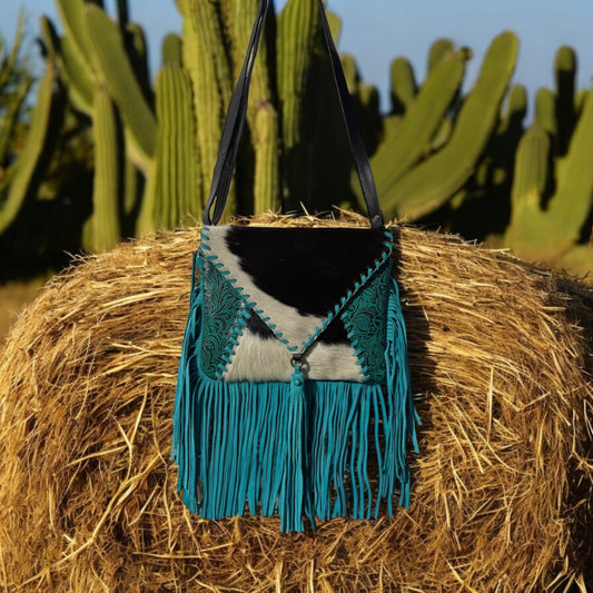 Hannah Blue Shoulder Bag 1