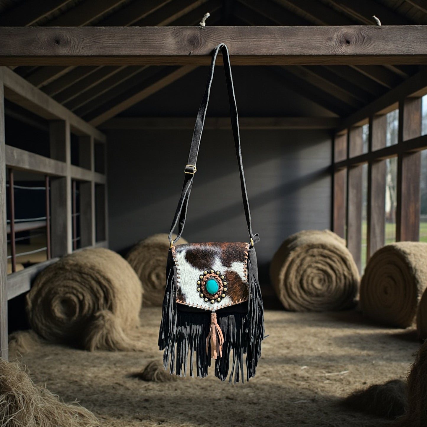 Bently Suede Hide Bag B