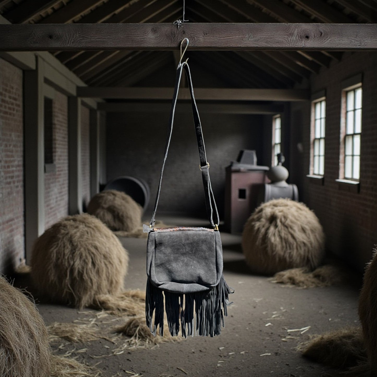 Bently Suede Hide Bag B